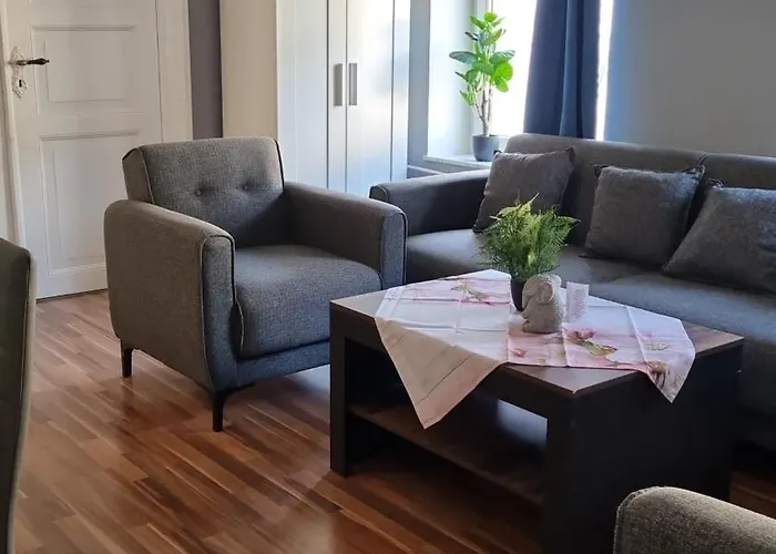 公寓 Stadtnah An Der Foerde 7504e 弗伦斯堡